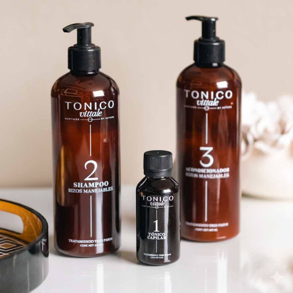 Kit Crecimiento 3 Pasos Para Cabello Chino/Ondulado/Rizado