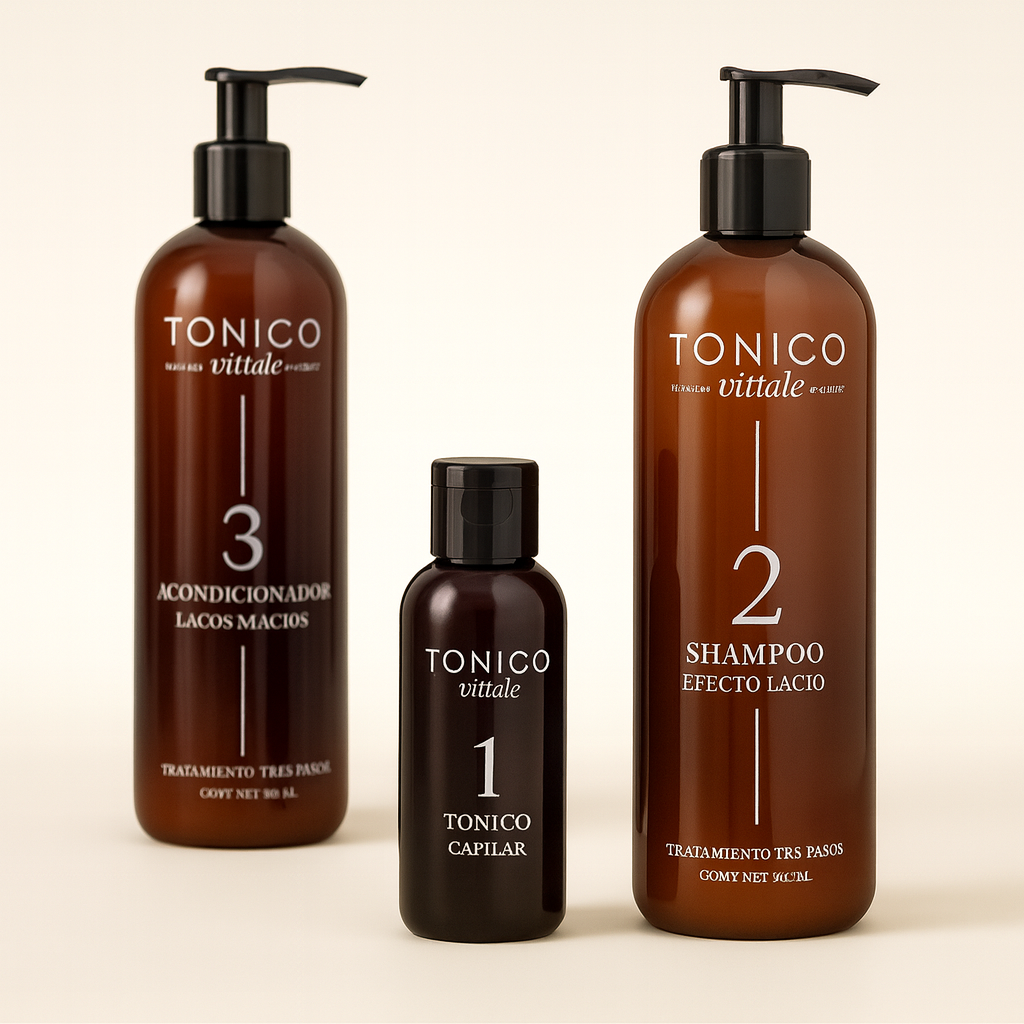 Kit Crecimiento 3 Pasos Para Cabello Chino/Ondulado/Rizado
