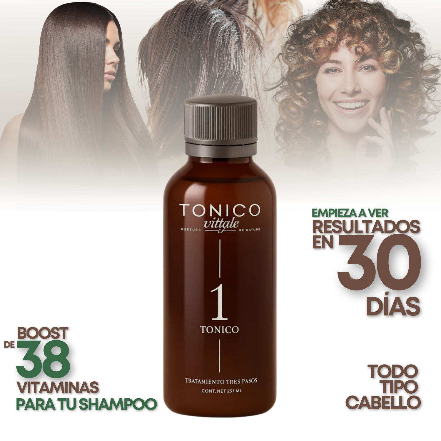 Tónico Capilar Vittale — Paso 1