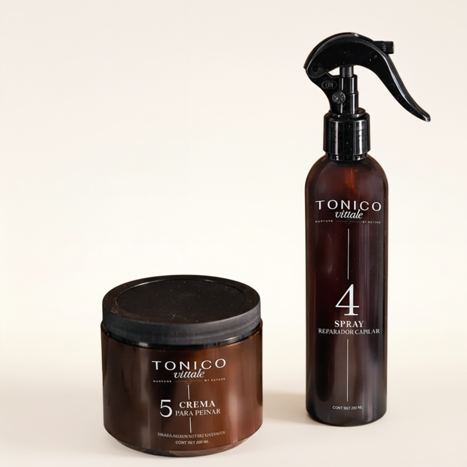 Dúo: Reparador Capilar y Crema para Peinar