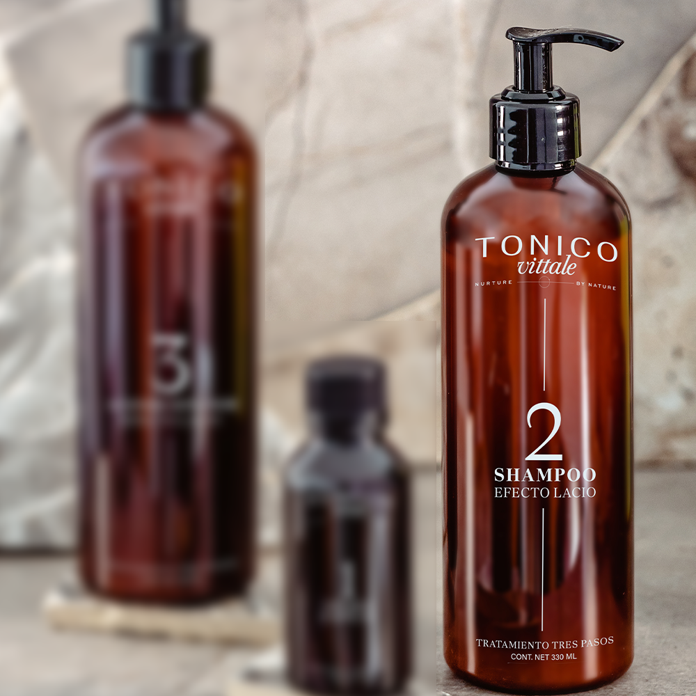 Kit Crecimiento 3 Pasos Para Cabello Lacio